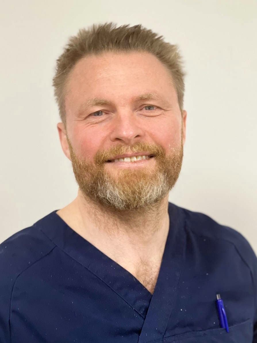 Dr. Steinarr Björnsson, Medicinskt ansvarig, Specialist i allmänkirurgi och kärlkirurgi.
